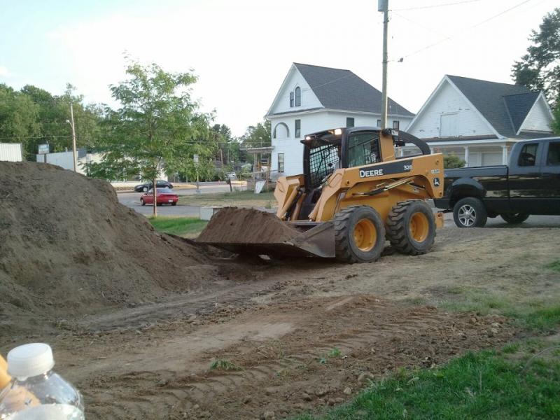 On to the Top Soil Installation