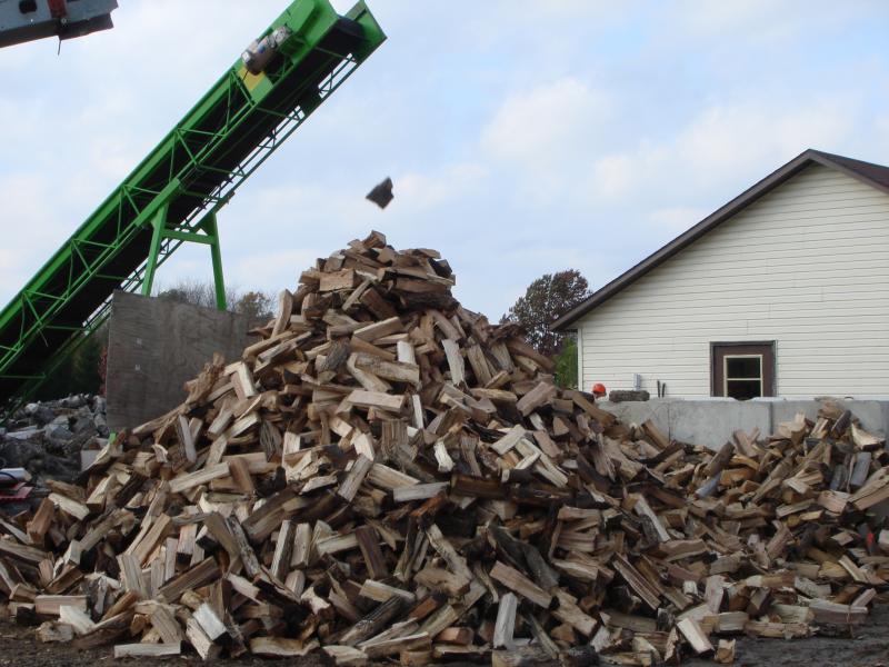 Wood Falling